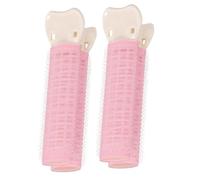 2 pezzi senza rullo di calore capelli styling clip frangia forcina donne bigodino strumento per donne e ragazze
