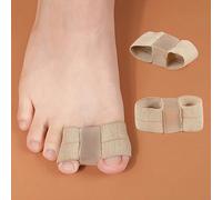 2 pezzi Separatore e distanziatore per dita dei piedi in silicone, previene l'attrito tra le dita, adatto per uso quotidiano e attività, lavabile e riutilizzabile, protezione per i piedi unisex 2 pezz