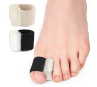 2 pezzi Separatore per dita e stabilizzatore per il pollice - Distanziatori per dita in silicone per comfort e supporto del piede - Regalo ideale per donne/Festa della Mamma L,SPoliammide