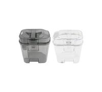 2 Pezzi Serbatoio Dell'acqua In Plastica For Acqua Pulita E Liquame, Compatibile Con Mijia Pro STYTJ06ZHM, Pezzi Di Ricambio For Aspirapolvere Robot, Accessori For Aspirapolvere