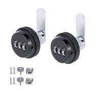 2 Pezzi Serratura Cassetto, Serratura Cassetta Postale, serratura a Camma Combinazione Codice, Serratura Armadietto Spogliatoio, per Cassetto Armadio Cucina Guardaroba Mailbox