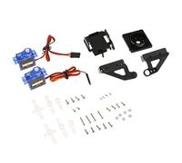 2 pezzi Servo Motor Camera Anti-Vibrazione Piattaforma Staffa Aereo