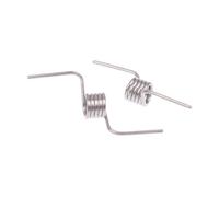 2 pezzi/set accessori a molla for cerniera for porta divisoria for frigorifero in acciaio inossidabile deflettore for molle di torsione