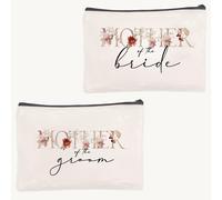 2 pezzi/Set, Beauty Case per Sposa e - Regali per Matrimonio e Fidanzamento per e Suocera, Decorazioni Nuziali, Bomboniere, i Migliori Regali per le