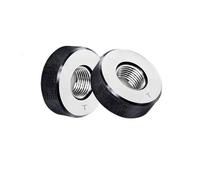 2 pezzi/set calibro ad anello for filettatura passaggio e di arresto metrico 6g M4 M5 M6- M60 passo della 0,5(M4X0.5 6g)