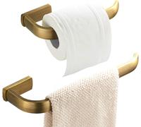 2 Pezzi Set Di Accessori Da Bagno-Anello Portasciugamani,Porta Carta Igienica,Mo