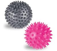 2 Pezzi Set di Massage Balls,Palla massaggiante gli sport per alleviare lo stress, per Recupero Muscolare, Schiena, Gambe, Piedi, Mani
