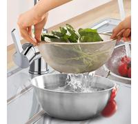 2 pezzi Set di scodelle per scolapasta Set di scodelle per colino da cucina Set