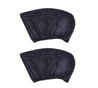 2 pezzi/set Finestra pieghevole per parasole in rete per la maggior parte delle auto, protezione dai raggi UV, protezione dal calore, copertura per finestrini auto, doppio strato, rete ispessita