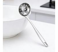 2 Pezzi Set Mestolo e Schiumarola Manico Lungo Set Utensili per Fonduta