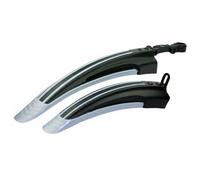2 Pezzi Set Parafanghi per Mountain Bike Materiale PP per Ciclismo su Sentieri