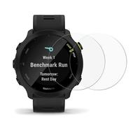 2 pezzi/set per Garmin Forerunner 55 Smart Watch Protezioni Schermo Arc Edge HD Clear Tempered Glass Fil