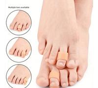 2 pezzi Set separatore per dita dei piedi in silicone, supporto confortevole per i piedi, protezione per i piedi morbida e antiscivolo traspirante, lavabile, mantiene l'igiene delle unghie dei piedi |