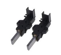 2 pezzi/set spazzole di carbone for motore lavatrice L94MF7 con alloggiamento, compatibili con Whirlpool