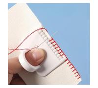 2 pezzi Sewing Guide Template Kit per Punti Consistenti da 3 mm, Dual Precision Tools for Fabric Hand Sewing, Embroidery & Leathercraft, Stitch Spacer Set