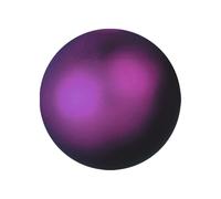 2 pezzi - Sfera Decorativa EUROPALMS 3,5cm Viola Metallizzata - Set da 48 per In