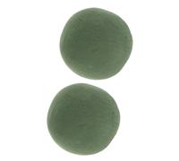 2 Pezzi Sfera di Schiuma Floreale Verde, Decorazioni | Spugna Rotonda per Composizioni, Leggera e Facile da Modellare, per Vasi, Urne e Allestimenti