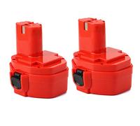 [2 pezzi] Shentec Ni-MH 14.4V 4800mAh per Makita Batteria PA14 1420 1422 1433 1434 1435 1435F 192600-1 193985-8 1926