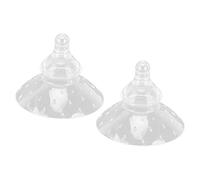 2 Pezzi Shiedi di Capezzolo in Silicone Premium per L'allattamento Al Seno - ABS per Alimenti e Protezioni di Silicone Morbido - Anti -morsi, Sollievo Dal Dolore e