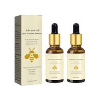 2 Pezzi Siero di Veleno D'api, Serum Idratante e Nutriente Anti-Invecchiamento, Essenza Antirughe Bee Venom, Siero Viso Anti-Età Al Miele per Donne e Uomini Lasciando La Pelle Luminosa e Uniforme