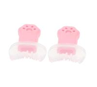 2 Pezzi Silicone Ciglia Timbro Maniglie Ciglia Finte Ombretto Essence Mascara Ciglia Finte Portatili Kit Ciglia Strumento Di Trucco Per Le Donne Strumento Ciglia Guida Ciglia Rosa Didiseaon