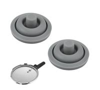 2 Pezzi Silicone Guarnizione Per Segnale di Cottura 3,2cm X 1,4cm, Resistente Al Calore Guarnizione per Indicatore di Pressione per WMF Perfect e Perfect Plus, Volume 2,5l - 8,5l, Diametro 18cm e 22cm