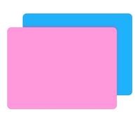 2 Pezzi Silicone Mat 40*30cm, Tampone Per Impastare, Tappetino Resistente Al Calore, Tovaglietta Colazione Bambini, Tappetino Antiscivolo Per Resina Epossidica, Tappetino Multiuso In Silicone Antisciv