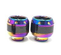 2 Pezzi Slider Telaio Moto In Alluminio Forcella Anteriore Coppa Protezione Anti-caduta In Fibra Di Carbonio Per Moto Per Scooter Telaio Slider Crash