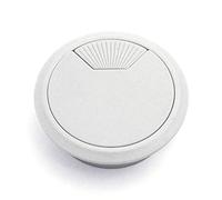 2 Pezzi SO-TECH® Passacavo Guida Cavo Plastica Ø 60 mm bianco