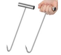 2 Pezzi Sollevatore Per Tombino In Con Gancio Scollo Acque