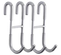 2 pezzi sopra la porta ganci a doppia gancio appendiabiti ganci per asciugamano