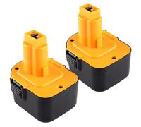 2 Pezzi Sostituzione Per Dewalt 12V Batteria 3.6Ah DW9071 DW9072 DC9071 DE9037