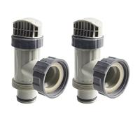2 Pezzi Sostituzione per Intex 10747 Valvola a Stantuffo per Piscina Grande, Filtro per Pompa per 1500, 2500 e 4000 Galloni per Clorinatore per Acqua Salata per Intex 2000 Galloni all'Ora per Pompa