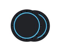 2 Pezzi Sottobicchieri Auto, per Land Rover Defender 110 130 4Door 2020-2023 2024 2025 Sottobicchieri Auto in Silicone Sottobicchiere Antiscivolo Resistente Car Interni Accessori,A