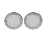 2 Pezzi Sound Hole Inserts Screen Speaker Grill Per Resonator Dobro Guitar