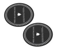 2 Pezzi Spacer Adattatore in Silicone per Bobina da 82mm per Nastri Reel-to-Reel