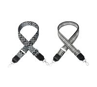 2 Pezzi Spallacci Larghi Neri, Spallacci Di Ricambio Per Borsa, Spallacci Regolabili Per Borsa, Borse Con Spallacci, Spallacci Semplici E Alla Moda