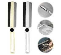 2 Pezzi Spazzola per Pulire Doccia Rotante Multifunzione,Rotate Left and Right Crevice Cleaning Brush Crack Crevice Cleaning Tool Hard Bristle, Crevice Cleaning Brush Rotating Brush for Cleaning
