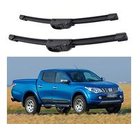 2 pezzi Spazzole Tergicristallo Anteriore per Mitsubishi L200 Triton 2015-2020,Spazzola di Ricambio per Tergicristalli,22 inch+18 inch,Auto Finestra Parabrezza Lame