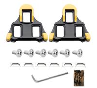 2 pezzi Spd-SL Cale bici da strada compatibili Shimano SH11 SH12 SH10, Cuneo pedale da strada con viti e rondelle, Ramponi Pedali automatici per bicicletta per interni e allenamento.