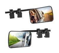 2 Pezzi Specchietti per Roulotte Auto, Specchietto Universale da Esterno per Roulotte, Specchietto Regolabile a 360°, Specchietto Esterno per Caravan per Tutti i Tipi di Veicoli Comuni