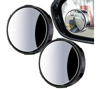 2 Pezzi Specchietto Angolo Cieco per Toyota Hilux Vigo 2005 2006 2007 2008 2009 2010 2011, Rotazione di 360° HD Specchietti per Angolo per Parcheggio Sicuro e Guida,Bla-CK