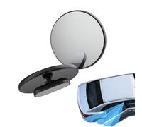 2 Pezzi Specchietto Angolo Morto per Alfa Romeo Giulia Giulietta 2017-2020, Grandangolare Specchio Retrovisore Vetro Convesso Regolabile Ausiliario per Passeggeri,Black