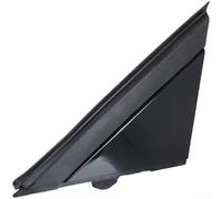 2 pezzi specchietto retrovisore esterno triangolo copertura nero ABS plastica per Fiat 500 dal 2007 ricambio per OEM 735455792 735455790 durevole resistente agli agenti atmosferici facile montaggio