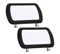2 Pezzi Specchio Trucco Auto a Clip, Vetro Chiaro Elegante | Vista Nitida senza Distorsioni, PP e Acciaio a Molla, Adatto a Donne in Auto e Suv