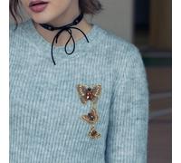 2 pezzi spilla moda spilla vestiti spilla spilla farfalla spilla sciarpa spilla