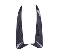 2 pezzi spoiler paraurti posteriore lato Canard materiale ABS sinistro e destro per W205 C180 C200 4 porte Sport migliora l'aerodinamica e lo stile Design unico Facile (Stile in fibra di