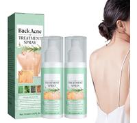 2 pezzi spray acne schiena acne, acne schiena acne spray a base di erbe, pulizia profonda della schiena, spray per il corpo, il petto, le spalle e la schiena