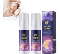 2 Pezzi Spray Cuscino Per Dormire Per Il Relax E Il Riposo Sleep Pillow Spray Nebbia Rilassante Sonno alla Lavanda - Soluzione Profumata per Migliorare la Qualità del Sonno