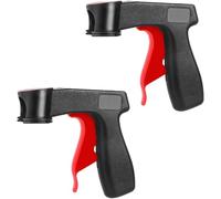 2 pezzi spruzzatore di vernice accessori maniglia per pistola a spruzzo di vernice supporto per bottiglia spray supporto per bomboletta spray supporto maniglia porta bomboletta spray
